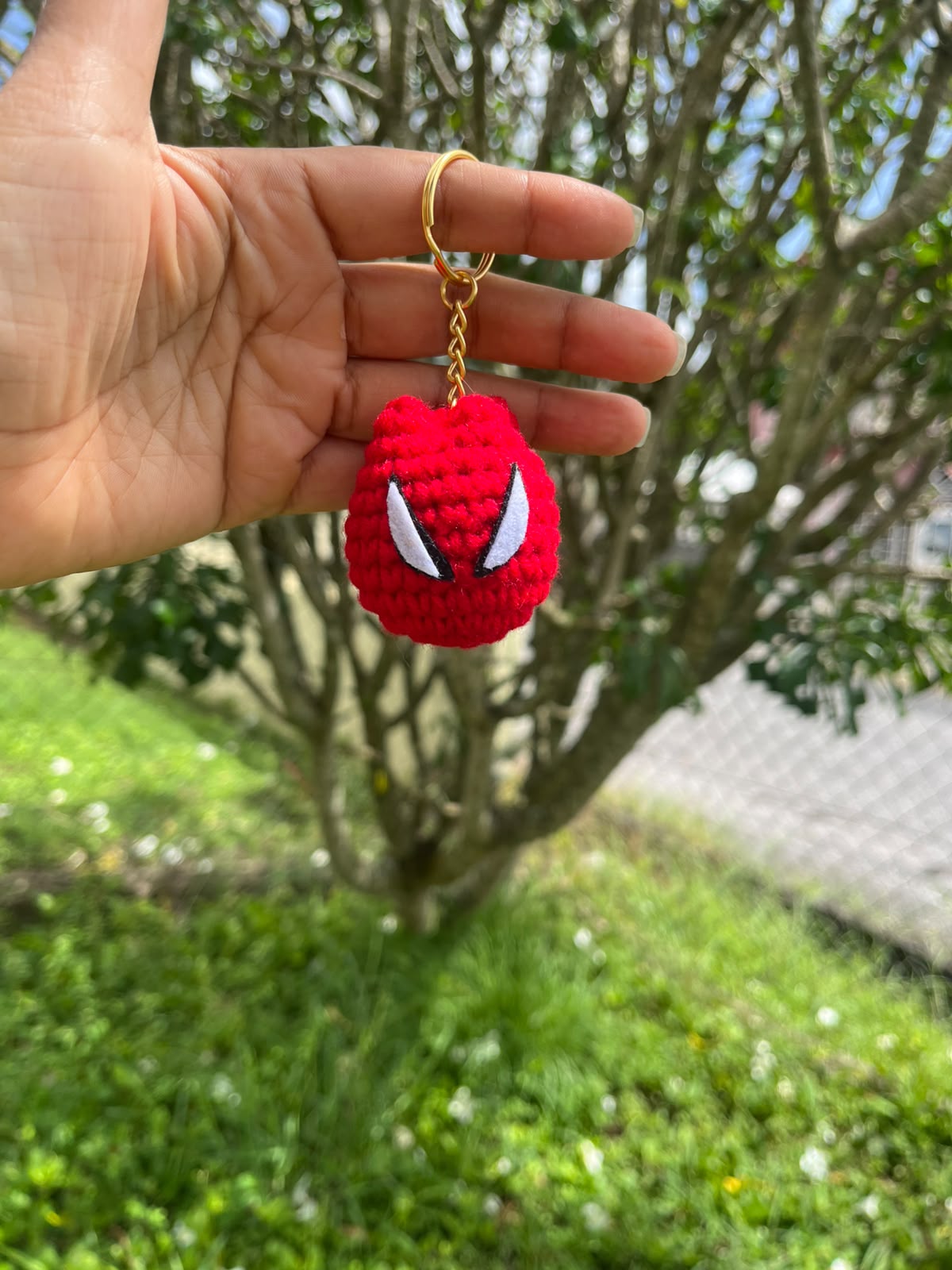 Spiderman keychain