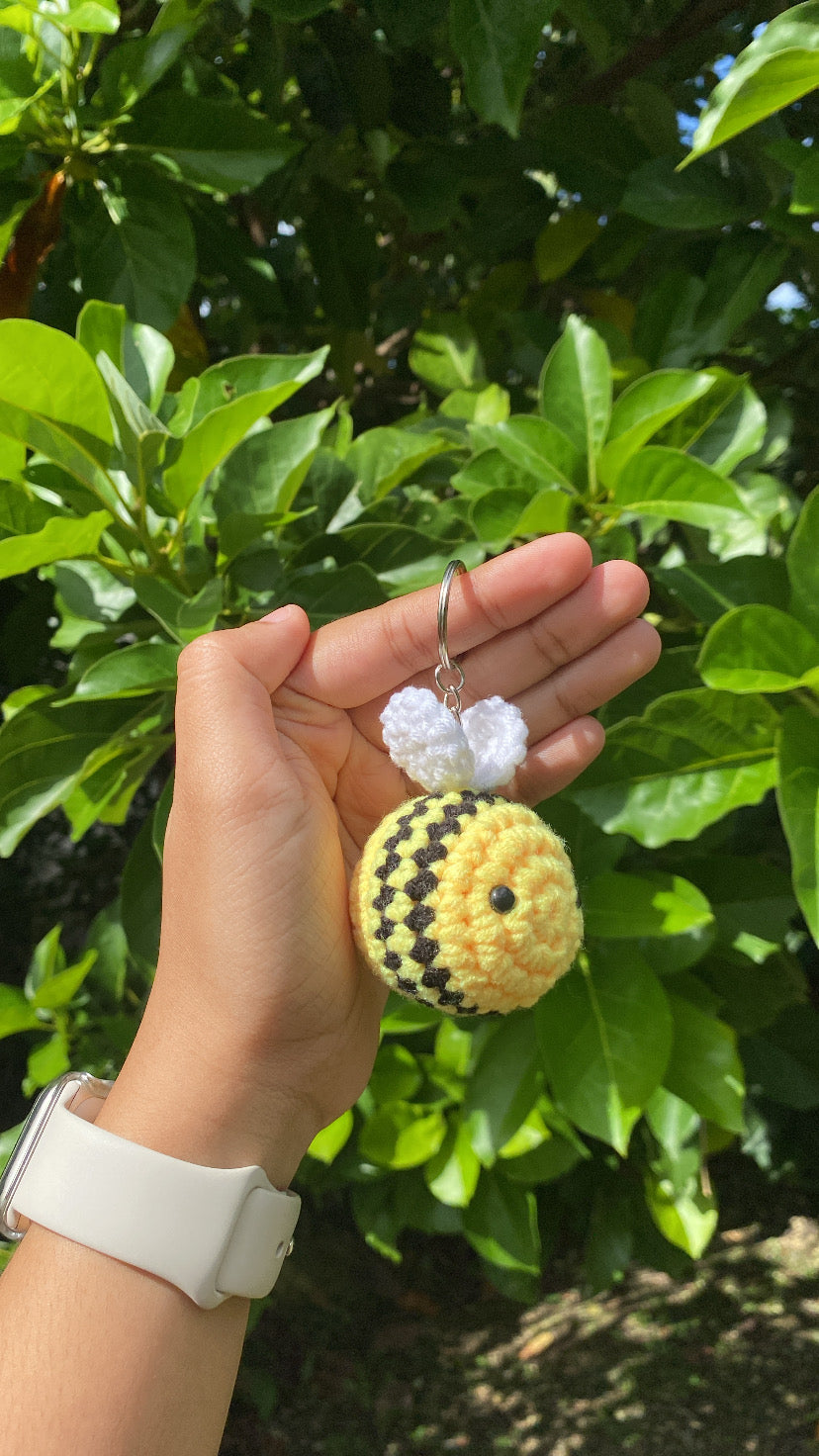 Honey Bee Keychain