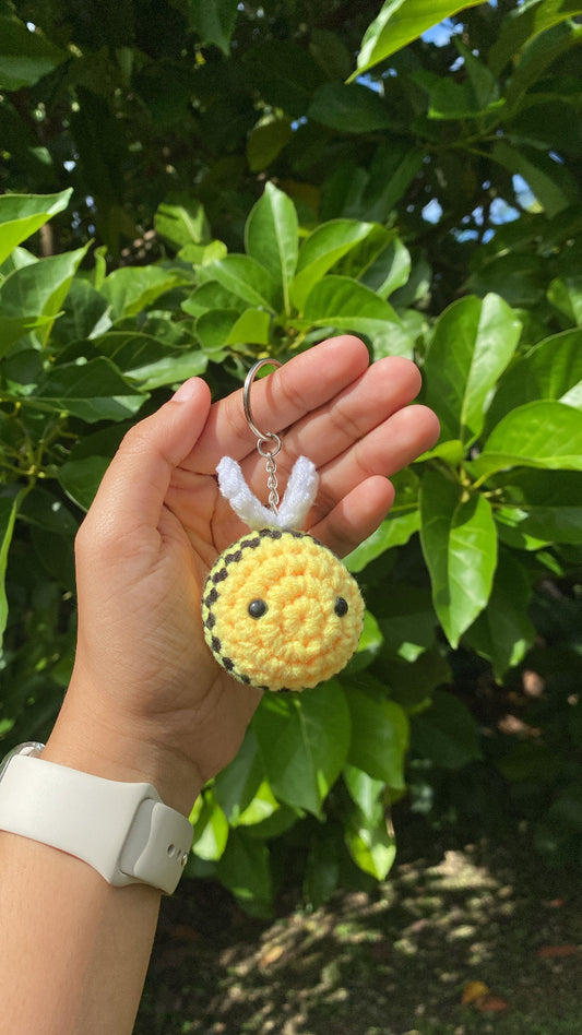 Honey Bee Keychain