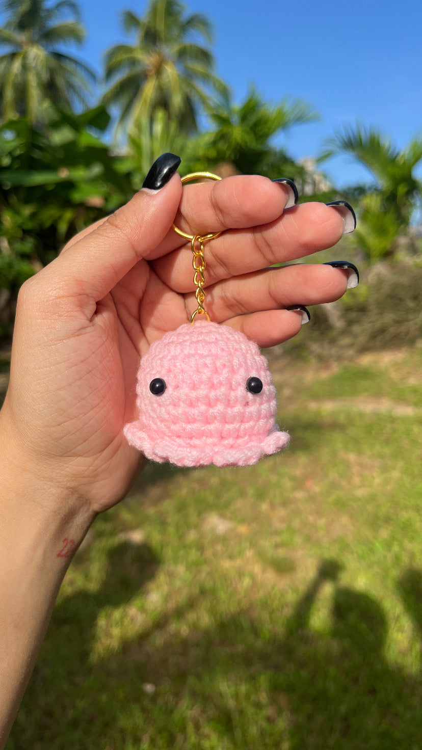 Octopus keychain
