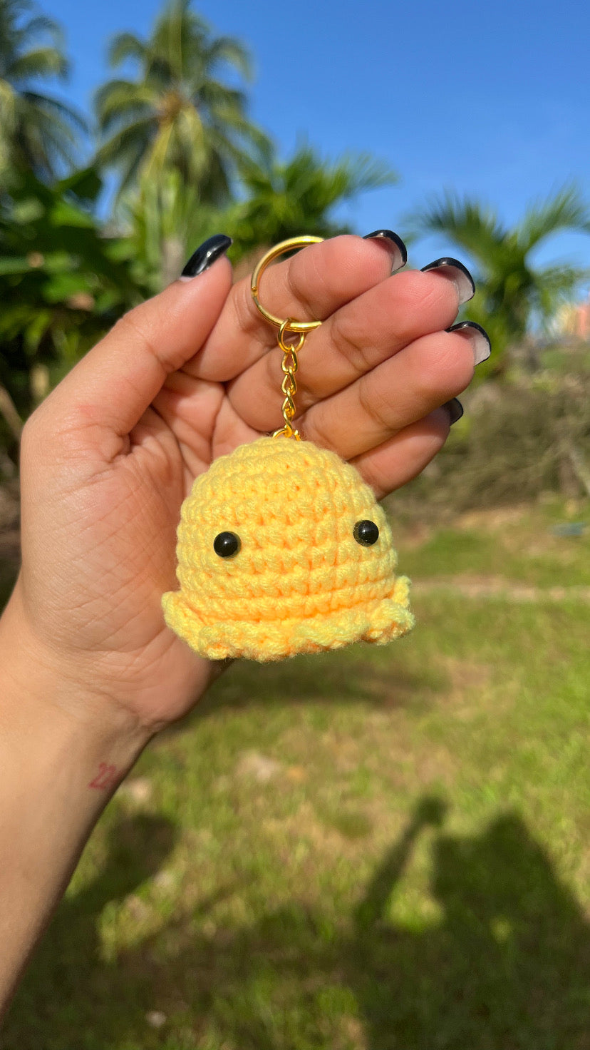 Octopus keychain