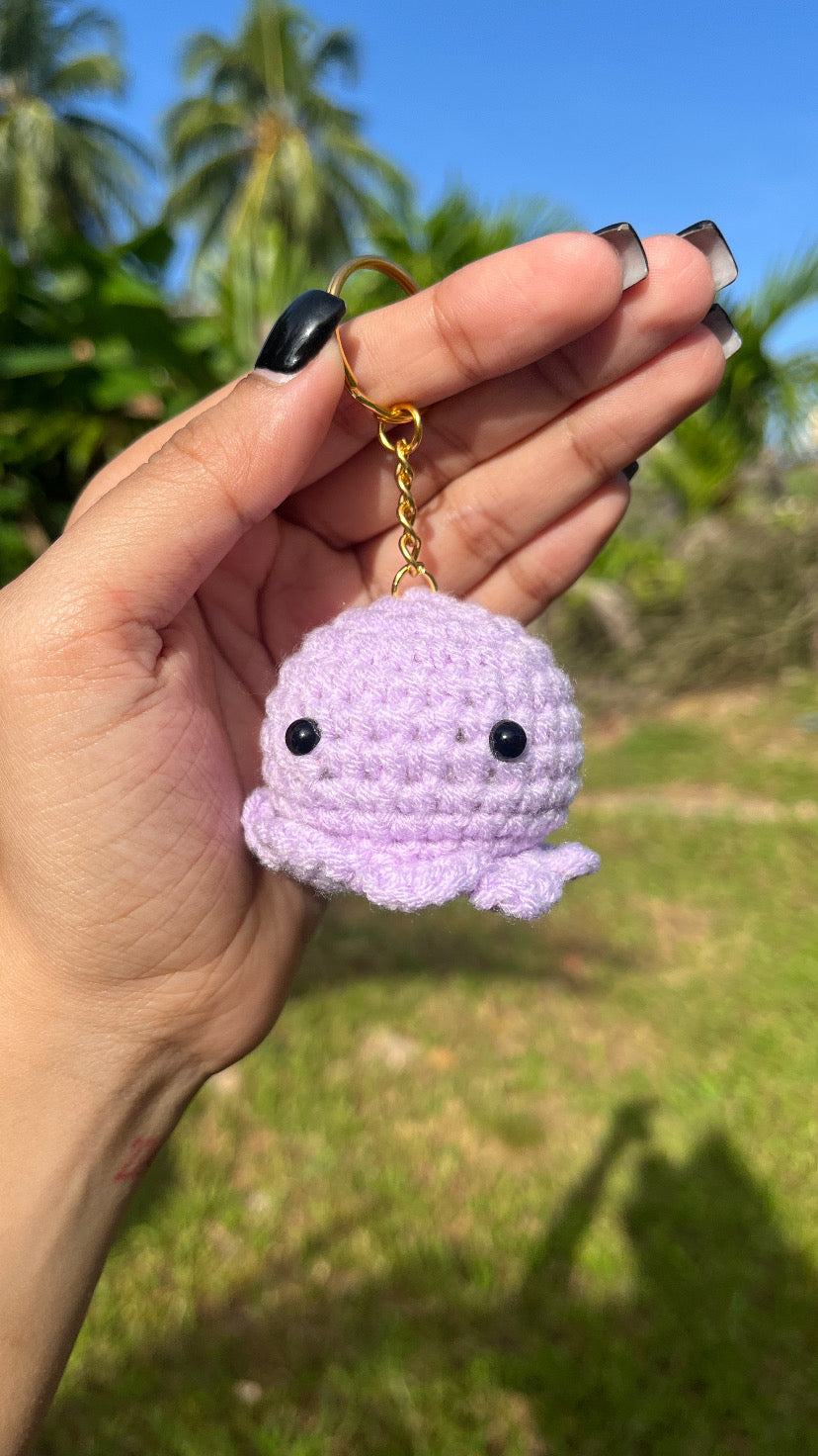 Octopus keychain
