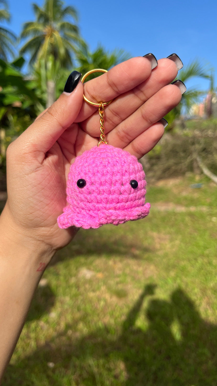 Octopus keychain